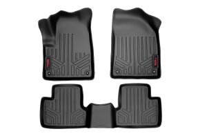 Jeep Cherokee Floor Mats - Front + Rear - Rough Country - Floor Armor - '14-'23